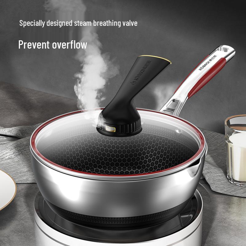 Kobach 5. Generation Wabenstruktur 316L Edelstahl Bratpfanne