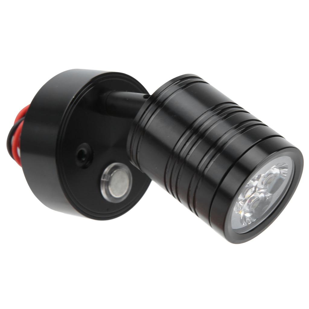 LED RV Reading Lamp Warm White Light Touch Dimmer 12?30V 3W for Bedroom Cabin Truck Trailer Boat