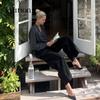 Women's Two-Way Wool Cashmere V-Neck Cardigan