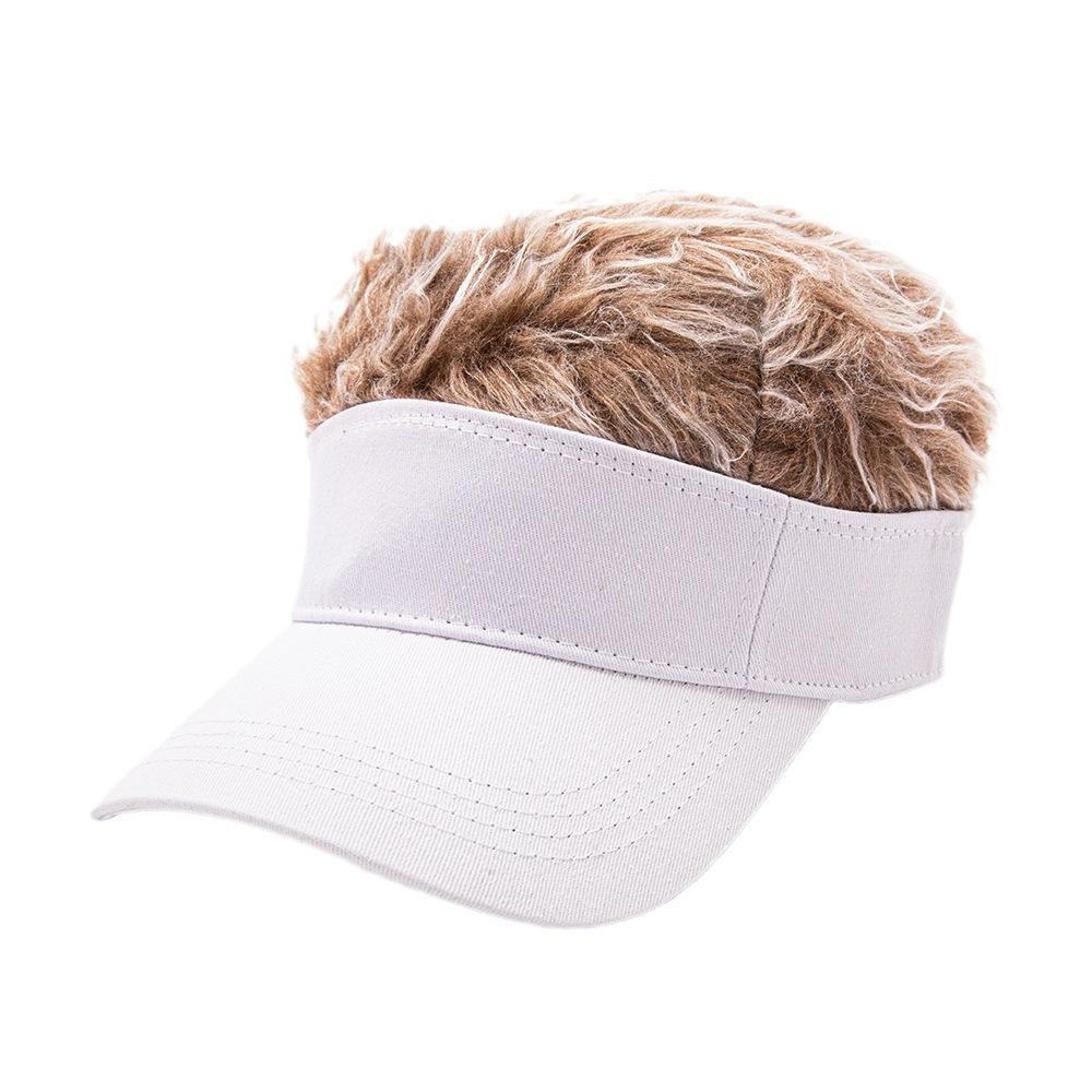 Creative Performance Wig, Golf Baseball Cap, Sun Hat For Hip-Hop, Fun Duckbill Sun Hat, Pointed Wig Hat For Men And Women