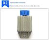 Compatible with GY6125: JF2-81910-00-00, JF2-81910-01-00, JF2-81910-10.