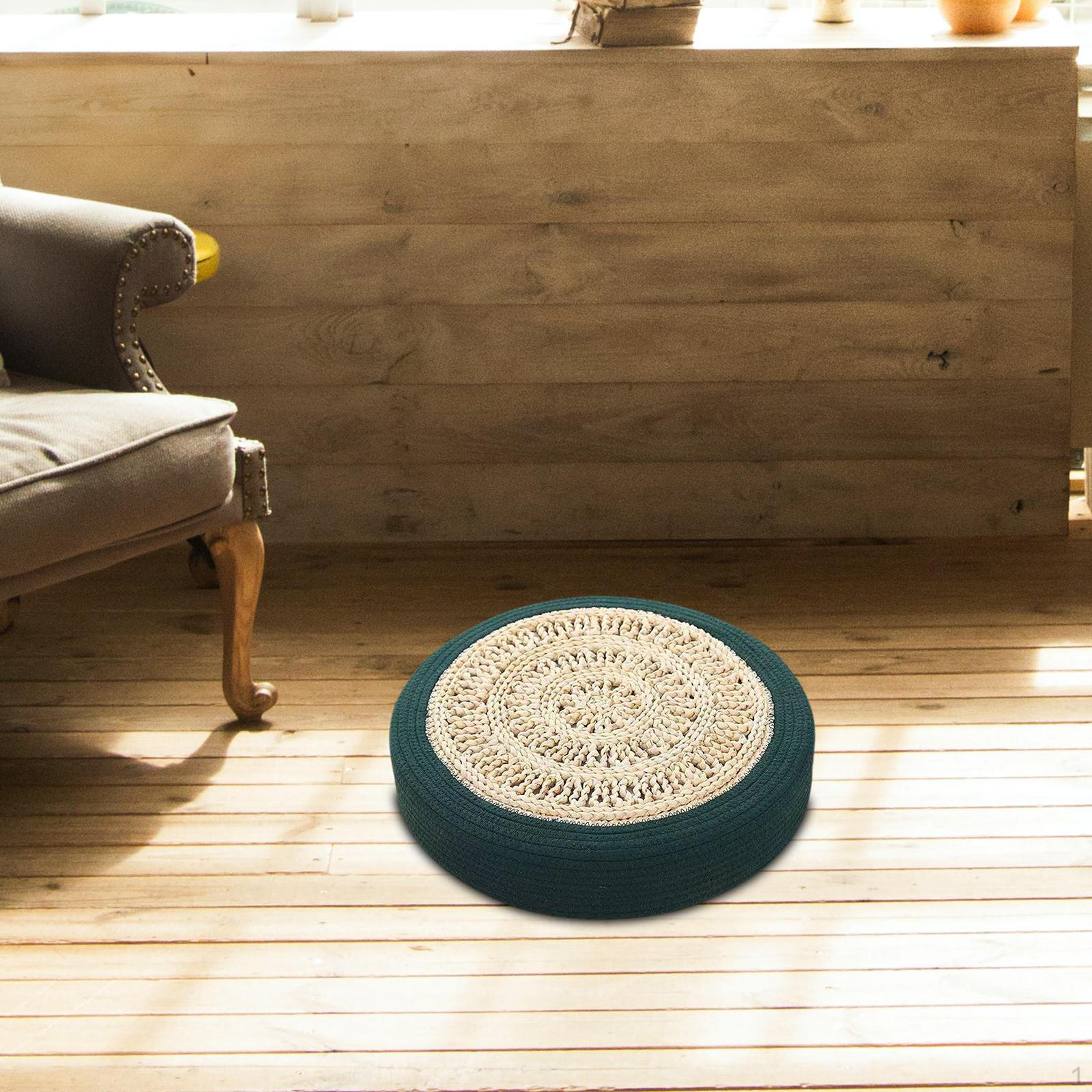 

Meditation Floor Cushion for Indoor and Outdoor Relaxation темно-зелений колір