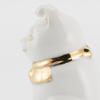 Seto ware white with right paw in approximately 5cm in diameter and 9cm in mini good luck made in Maneki-neko (beckoning cat) figurine, gold, height,