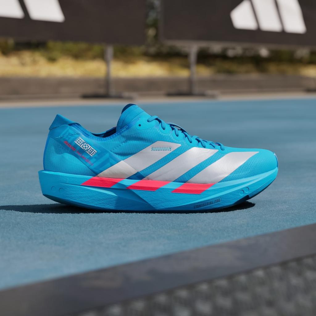 adidas Adizero Takumi Sen 11 JR4794 Men's Performance Sports Shoes Solar Blue / Silver Metallic / Dark Solar Blue