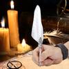 Classical Vintage Fountain Pen Feather Quill Dip Pen Signature Pen Set Stationery Gift (#4)