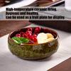 Creative Elegant Ceramic Flower Bowl for Indoor Gardens Water Lilies and Small Fish No Drainage Design Leak Prevention