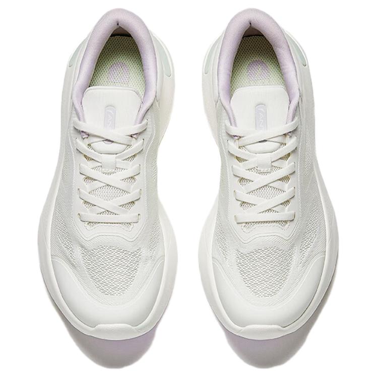 Anta Bequeme Vielseitige Stoßdämpfende Rutschfeste Low-Top Trainingsschuhe Damen Sneaker Weiß 122527753-3