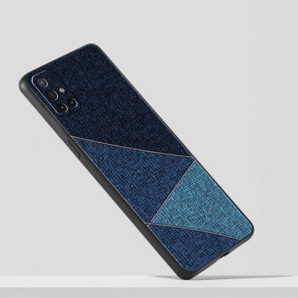 Leather Cloth Pattern Phone Case For Oneplus 13R 13 12R 11 10T 10R Nord N100 N200 N10 10 9 9R 9RT CE 3 2 Z Pro 5G Soft TPU Cover