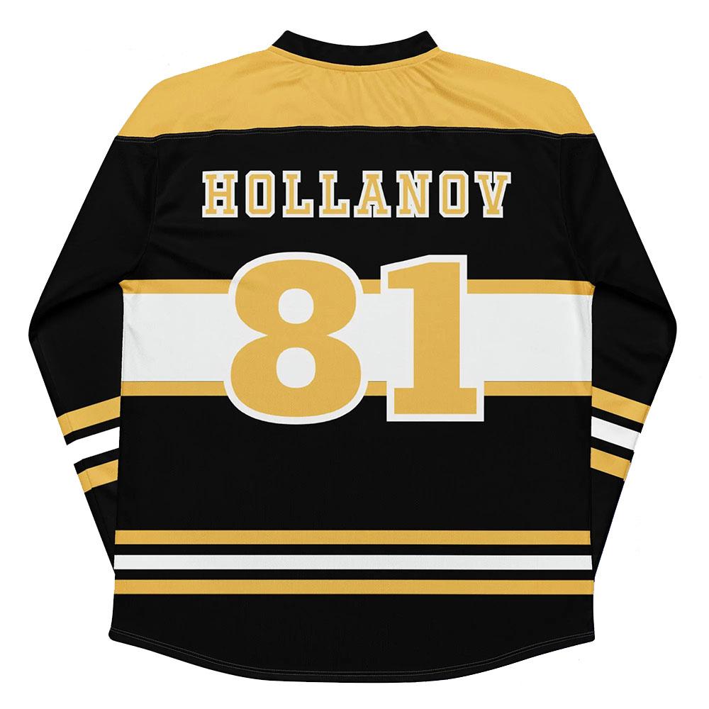 Rivalidade Aquecida Llya Rozanov 81 Bos Raiders Camisa Masculina/Feminina Mangas Longas Camisetas Soltas Casuais Unissex Streetwear Camisas com Impressão 3D