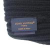 Louis Vuitton M77872 S Knit Cap Black Wool Women