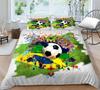 Ball Quilt Cover Pillowcase Two Or Three Piece Set 3D Digital Printing Polyester