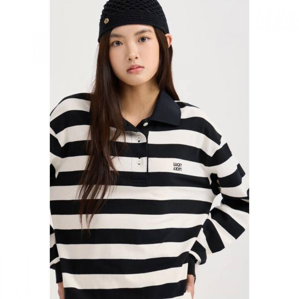 Lucky ChoueTTe STripe Pique T shirT lqTax26100