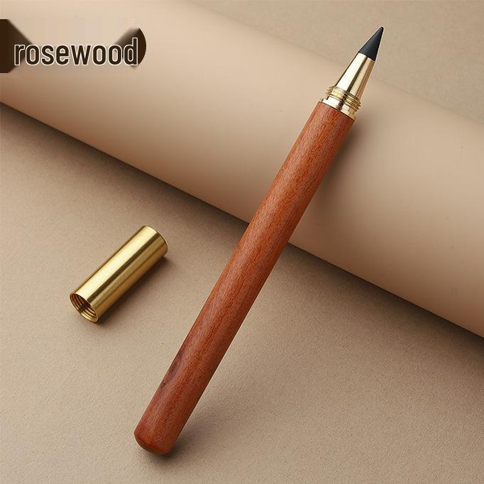 Black Tech Eternal Pencil: No Sharpening, No Ink, Break-Resistant Lead, Posture-Correcting Drawing Tool