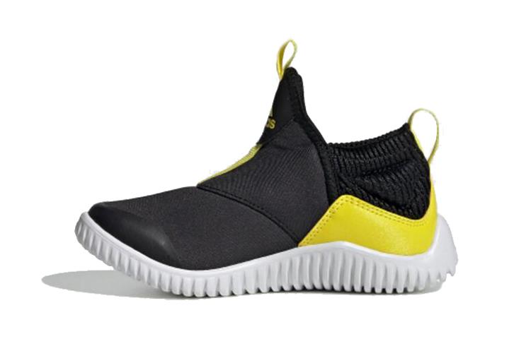 

Adidas Rapidazen C Low top Kids Running Shoes Black Yellow Children Aged 3 7 Years Old EF9398 30.5