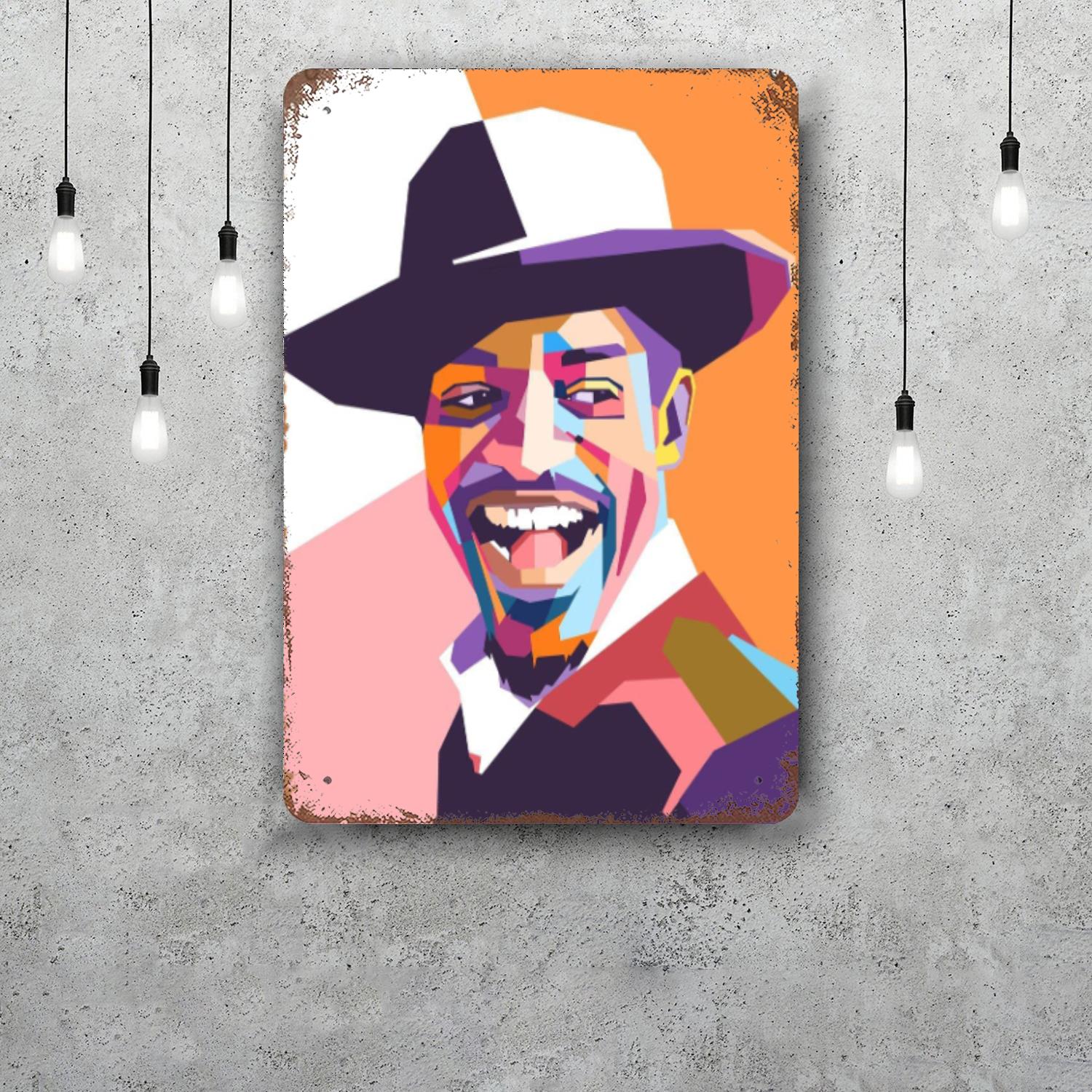 

Andre 3000 Retro Vintage Tin Sign Poster Decorative Plaque Metal Plate Wall Decor 20x30cm（7.8x11.8inch）