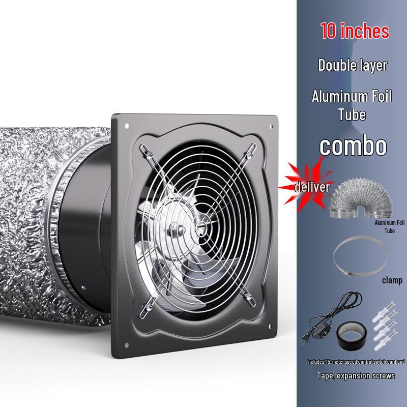 Dual-Purpose Kitchen and Industrial Ventilation Fan Range Hood