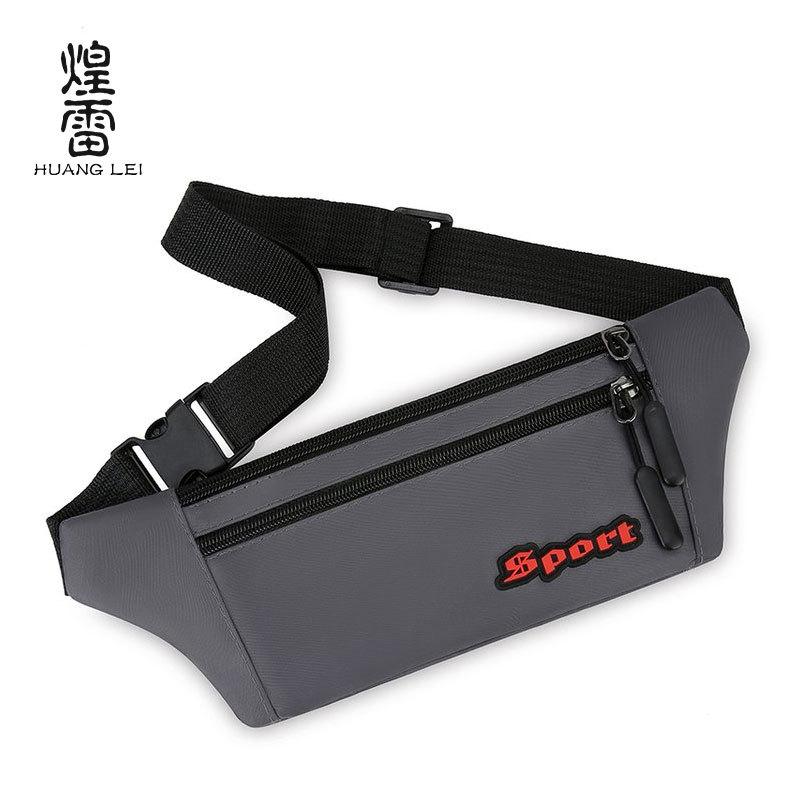 

Новая мужская сумка кроссбоди Модная весенне-летняя многофункциональная нагрудная сумка для активного отдыха и спорта, поясная сумка для мобильного телефона, женская легкая сумка через плечо серый