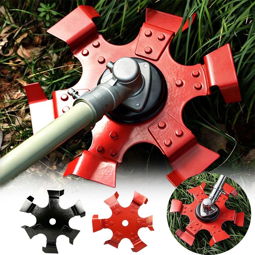 Sturdy Weeding Wheel Reusable Multi-Functional Wheel Reusable Lawn Blade  Deep Plowing