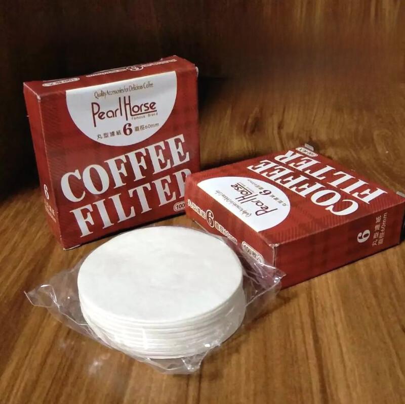 Round Coffee Filter Papers for Moka & Drip Pots