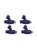 4PC EAT809 Fuel Injectors 6S5-13761-10-00 For Yamaha WaveRunner VX HO SHO
