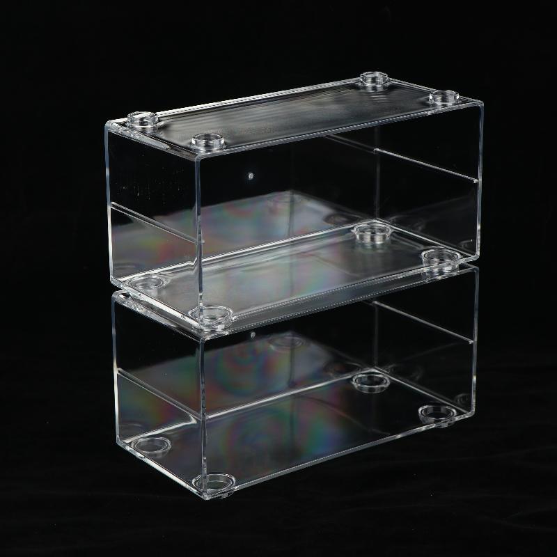 1:24 Scale Car Model Display Box Transparent Acrylic Dustproof Case Hard Cover Stackable Toy Car Storage Case Display Boxes