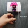 1pc Funny Exploding Hair Boxing Ballpoint Pen - Creative Knock Pen, 1.0mm Black Refill, Funny Birthday Gift