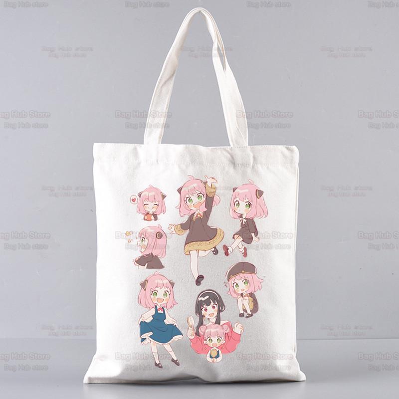 Spy X Family Harajuku Canvas Tote Bag