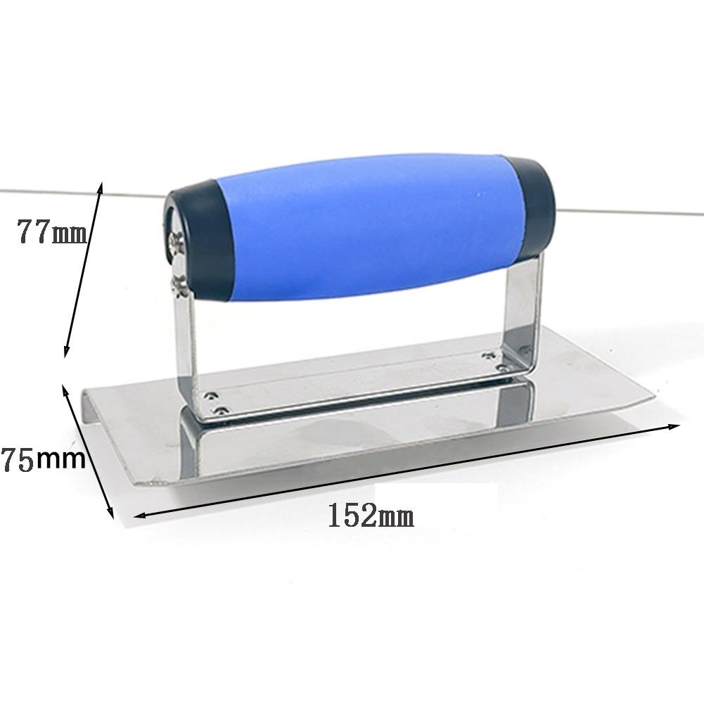 Plastering Trowel with Plastic Handle Designed for Ergonomic Comfort During Use