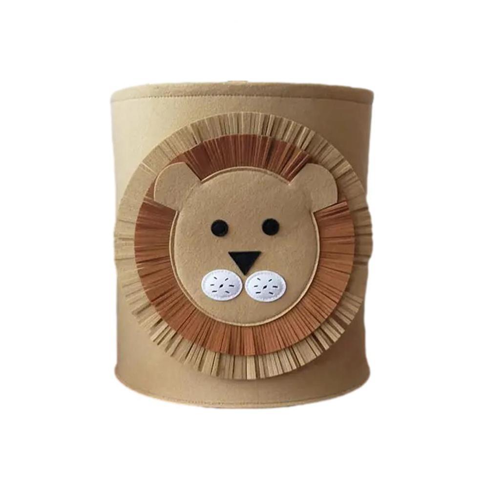 Cotton Animal Storage Basket Kids Toys Clothes Shoes Organizer Sundries Folding Storage Box Cabinet Home Kwaii Basket Container