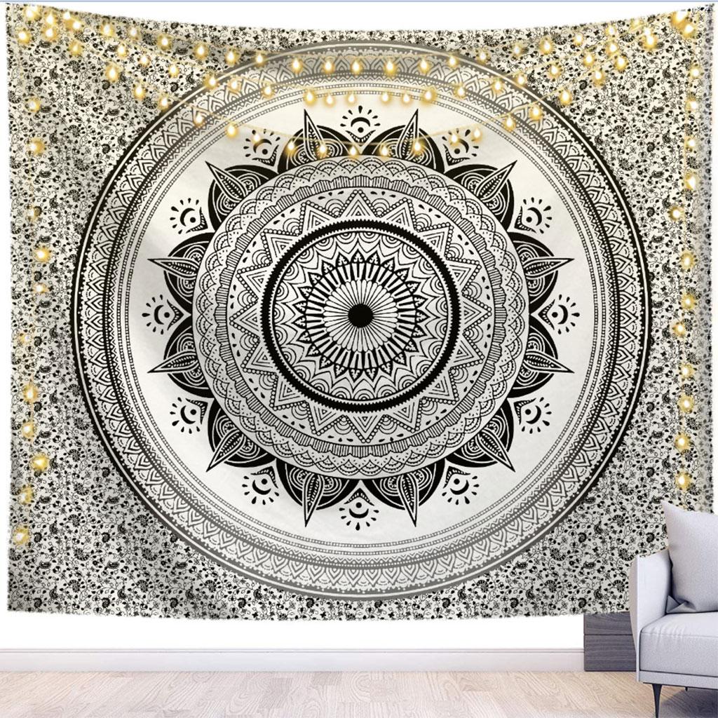 For Teenager's Home Decor Datura Indian Mandala Prints Wall Tapestry