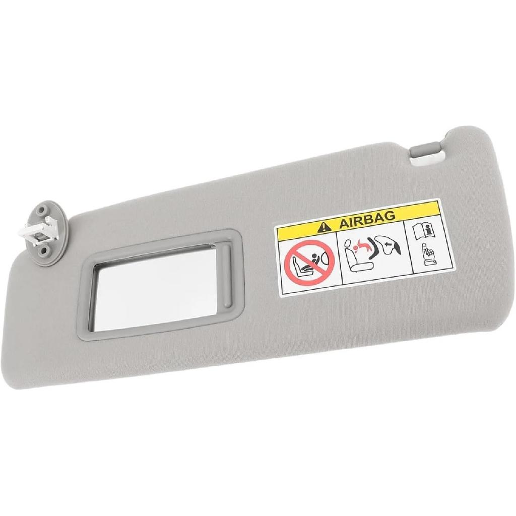 Sun Visor Left Driver Side Sun Blocking Makeup Mirror Rear View Sun Shielding Board Compatible for Toyota Land Cruiser Prado 2010-2023