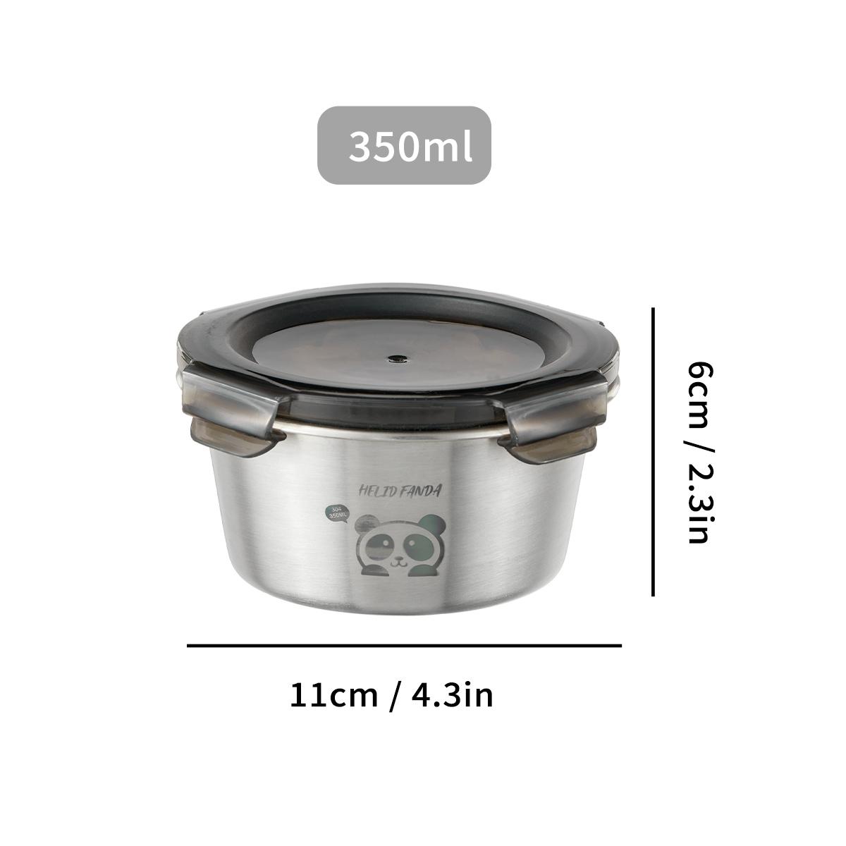 

WORTHBUY Контейнер для еды из нержавеющей стали 304 с герметичной крышкой, штабелируемый, для холодильника, для фруктов, овощей, мяса, для сохранения свежести, для микроволновой печи и духовки