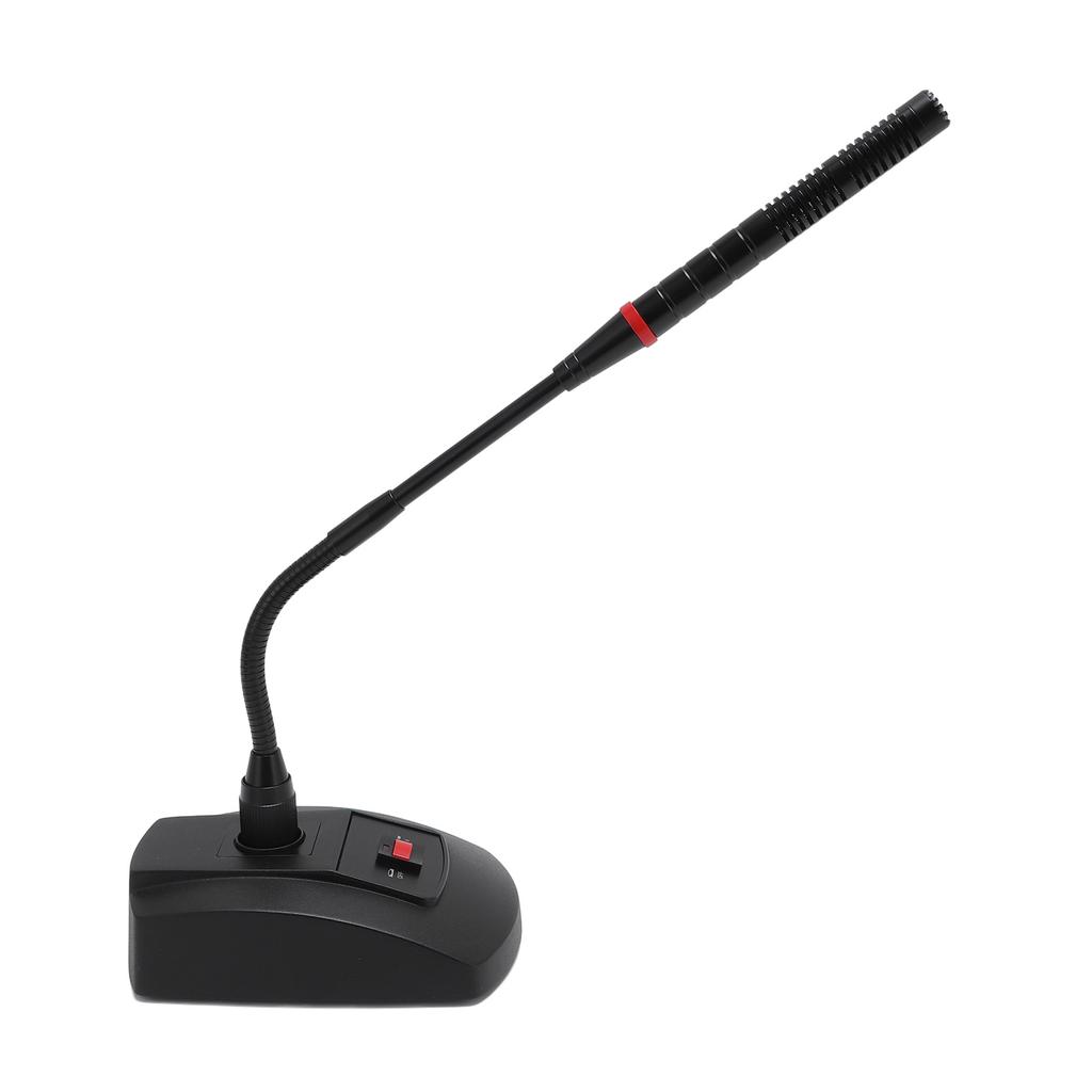 Gooseneck Condenser Microphone Professional Sound Quality Multifunctional for Lecture Meeting