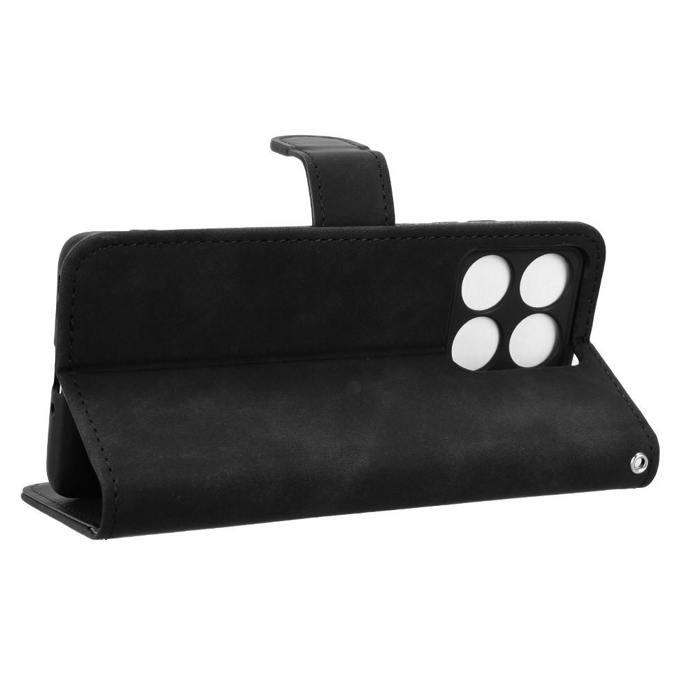 For Motorola Edge 60 Pro 5G Leather Case Skin Feel Anti Drop Wallet Flip Phone Cover