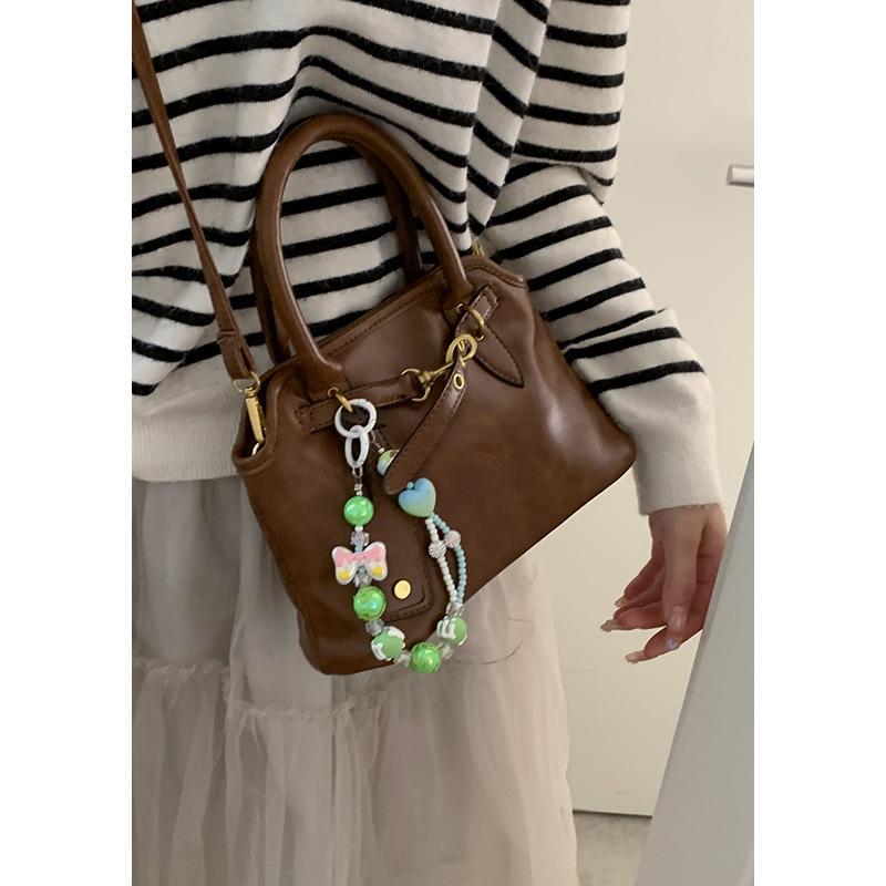 

Ручная сумка для поездок, женская сумка-тоут, вместительная сумка на одно плечо/подмышку small коричневый