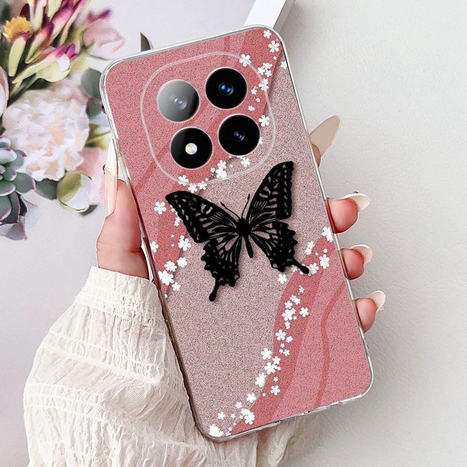 For Phone Case Xiaomi Redmi Note 14 Pro Plus Cover Cool Lion Marble Soft Silicone Funda on Redmi Note 14 Pro 5G Shockproof Coque