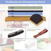 Sharpening Stone Whetstone Set 4 Side Grit 400/1000 3000/8000, Premium Whetstone Knife Sharpener, Knife Sharpening Stone Kit