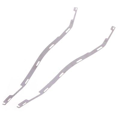 2 Piezas Soporte Metálico de Acero Inoxidable Reforzado Roto Para Subaru Forester Parachoques Delantero 2008-2012 Placa Metálica Hebilla de Reparación