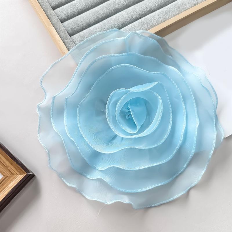 3D Stoffblumen Applikationen Handgemacht Kleid Basteln Traditionelles Kostüm Kleidungsstück Tanzkostüm Nähflicken