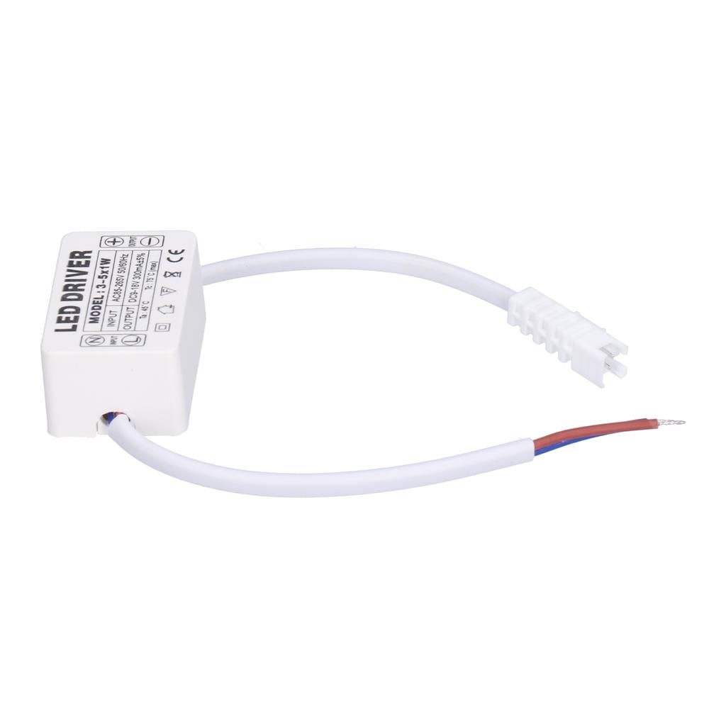 LED Driver 300mA 9‑18VDC Small Size Easy Installation Good Heat Dissipation LED Transformer for Home