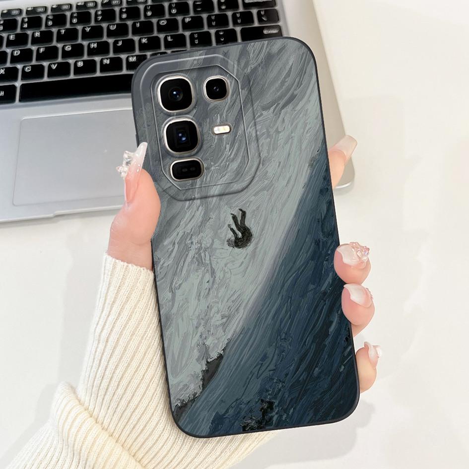 For Infinix Note 50 Pro+ Plus Case X6856 Cover Fashion Painted Couple Phone Cases For Infinix Note 50 Pro 4G X6855 Note50 Fundas