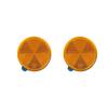 BAR Autotech Reflector, Large Size, Reflector, Round, Taped Type, Truck, Card Trailer, Car, Bicycle,