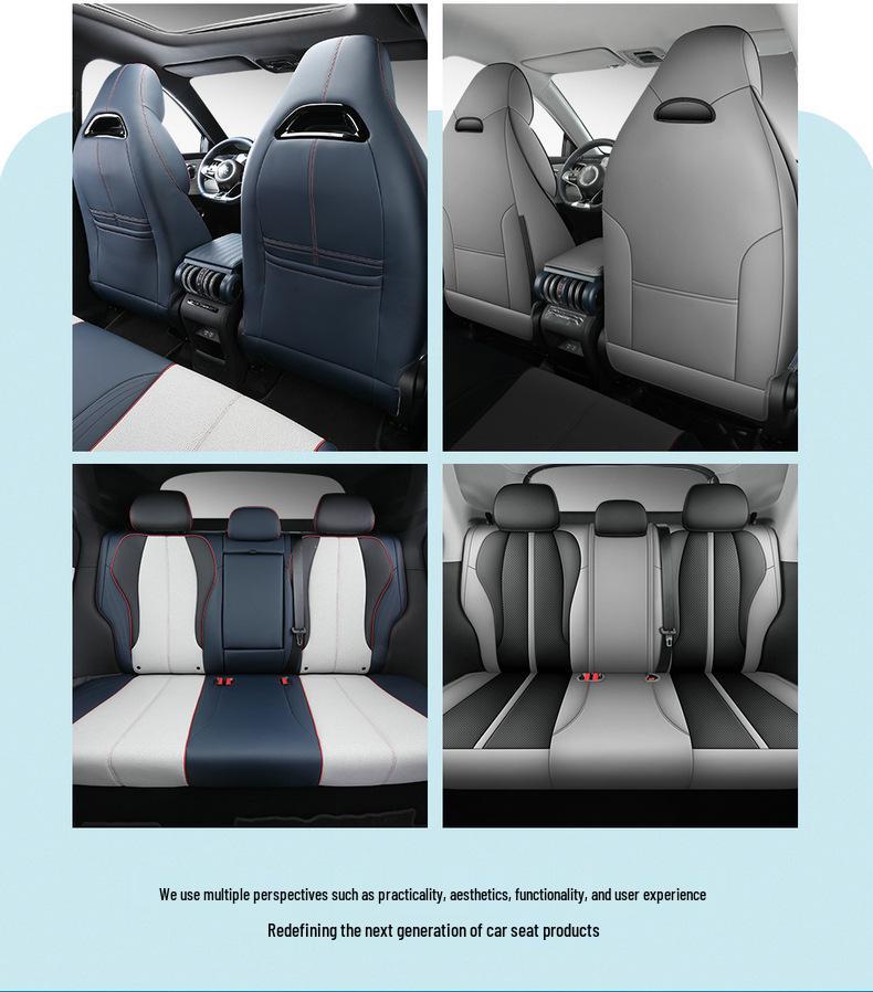 BYD Yuan Plus All-Season Leather Seat Cover - Full Coverage for New Model