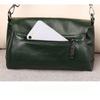 The New European and American Style Clamshell PU Leather Underarm Messenger Pillow Boston Large-capacity Female Bag One-shoulder Portable Diagonal Bag