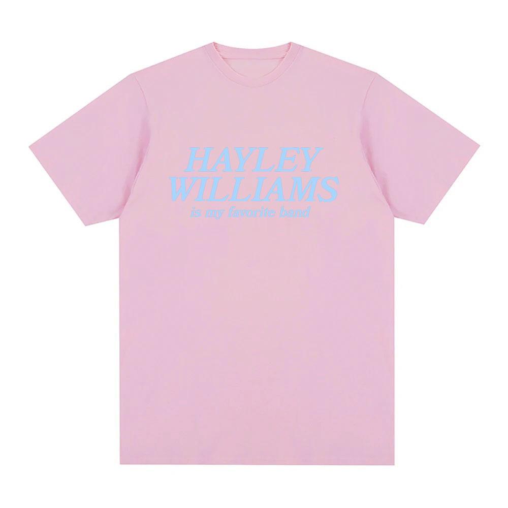 Moje obľúbené tričko s kapelou - Water's Fine Summer Hayley Williams's Štýlové tričko Vysoká kvalita 100% Bavlna Tričko