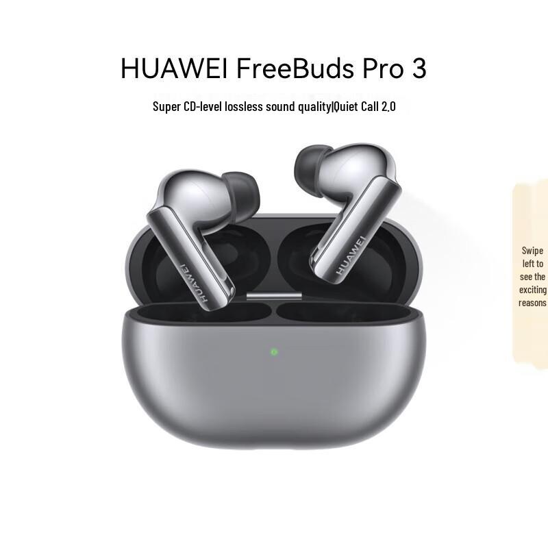 

Huawei FreeBuds Pro 3 True Wireless Bluetooth Noise-Cancelling Earbuds