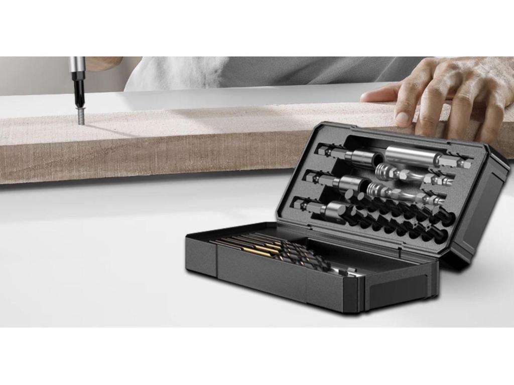 High-Impact Magnetic Drill & Screwdriver Bit Set