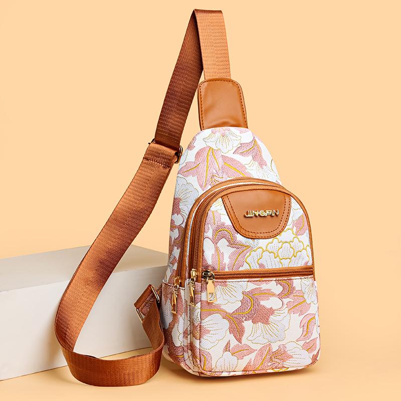 Small Bag Women's Shoulder Bag Crossbody Bag Chest Bag Mobile Phone Bag Multi-Pocket Bag