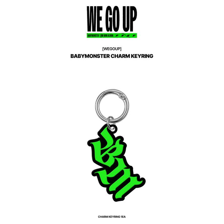 BABYMONSTER WE GO UP Charm Key Ring
