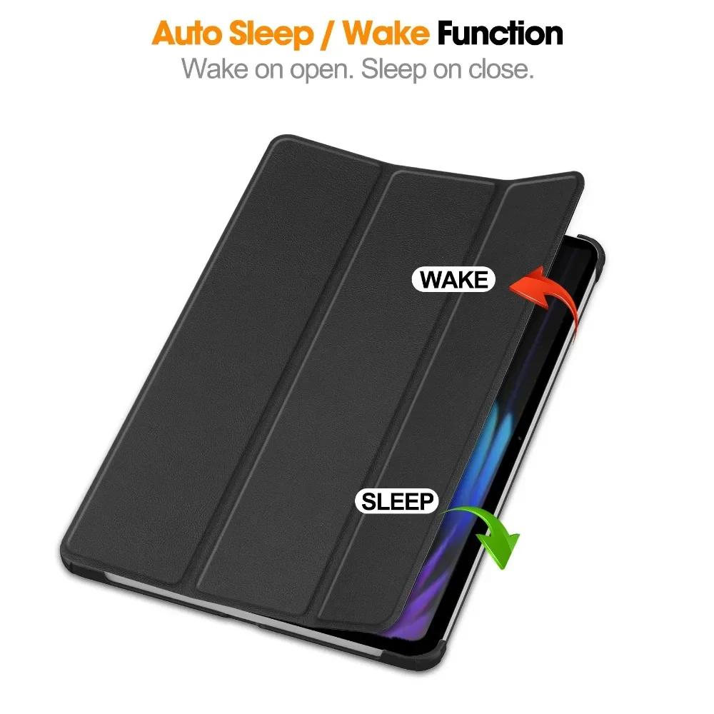 For Pad 7 Case 11.2 Inch Tri-Folding Flip Stand Case Funda For Pad 7 Pro Mi Pad 7 with Auto Sleep Cover